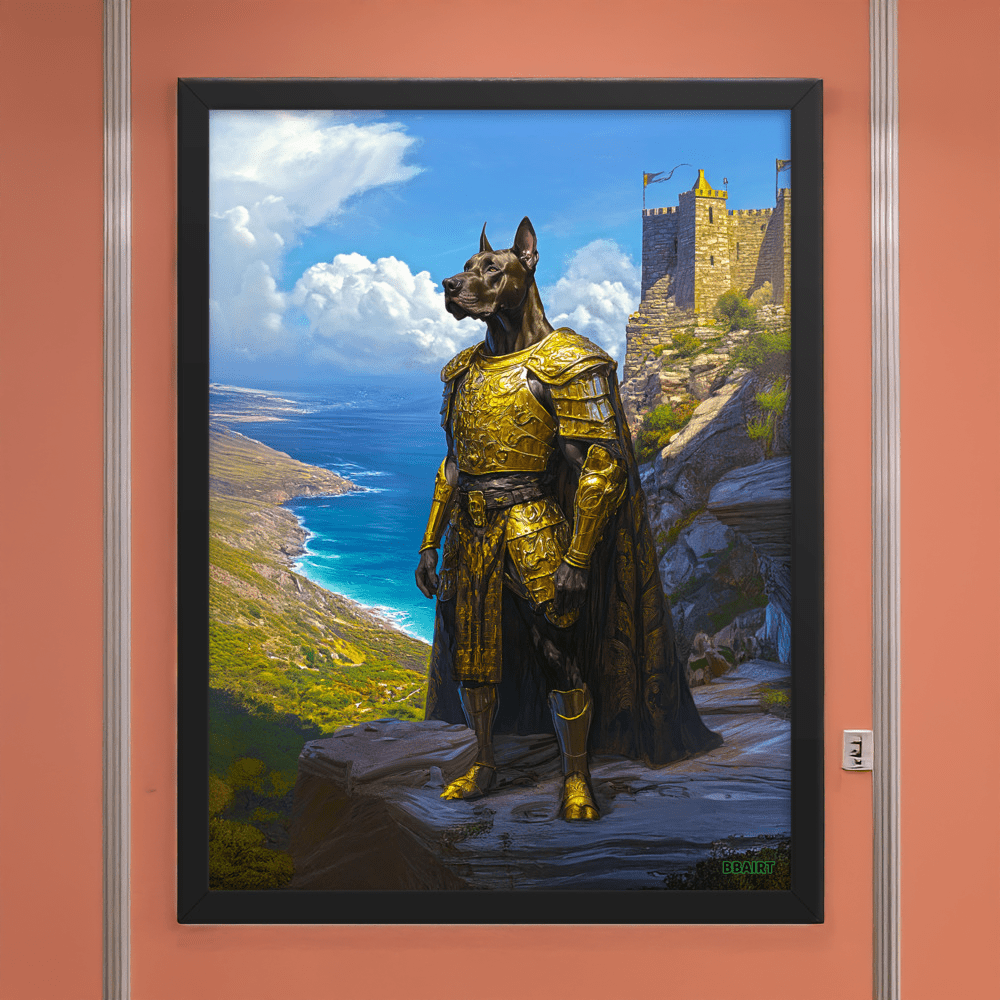 Sir Galathor - Framed Photo Paper Poster - BBairt