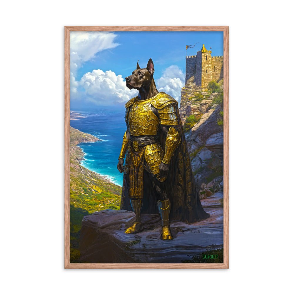 Sir Galathor - Framed Photo Paper Poster - BBairt