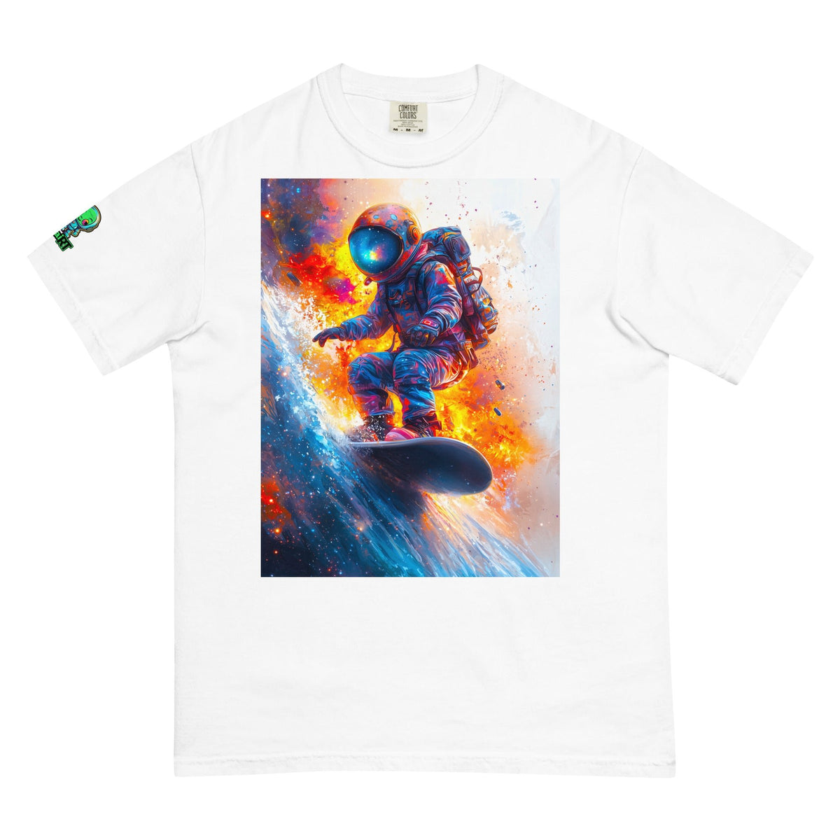 Solar Surfer - Unisex garment - dyed heavyweight t-shirt - BBairt