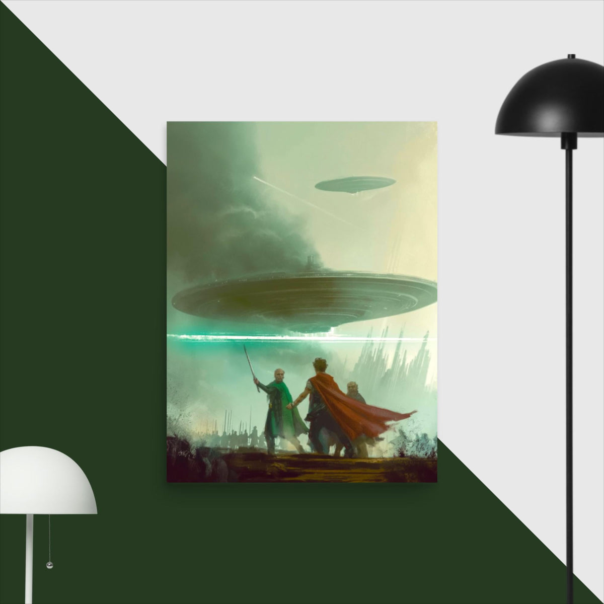 Stand Before the Leviathan - Photo paper poster - BBairt