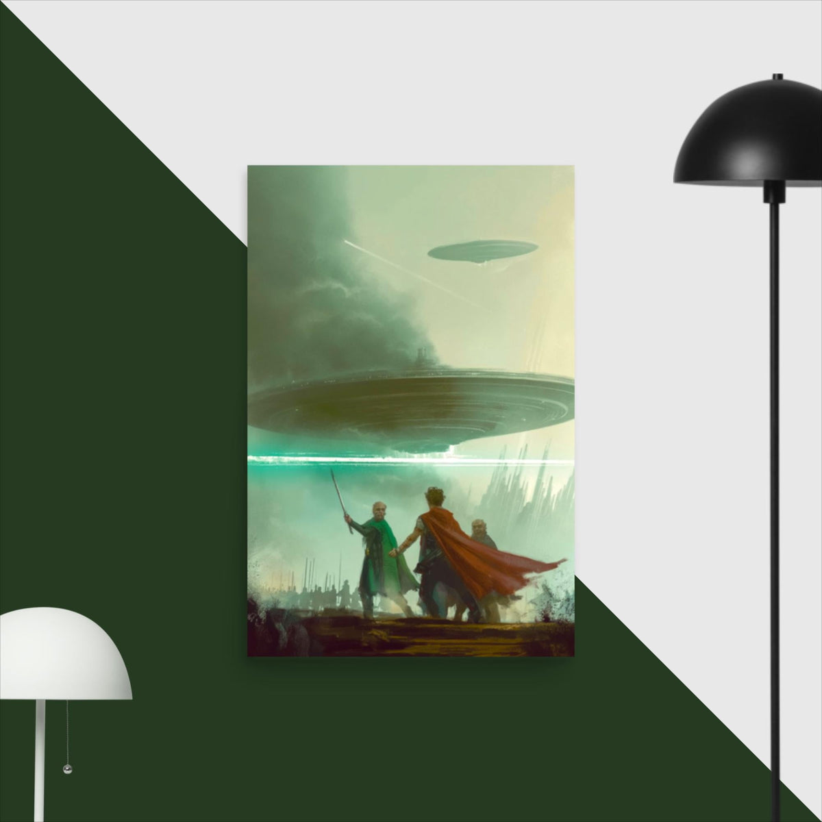 Stand Before the Leviathan - Photo paper poster - BBairt