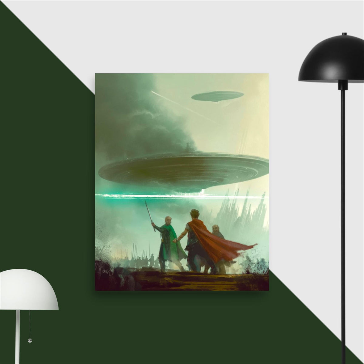 Stand Before the Leviathan - Photo paper poster - BBairt