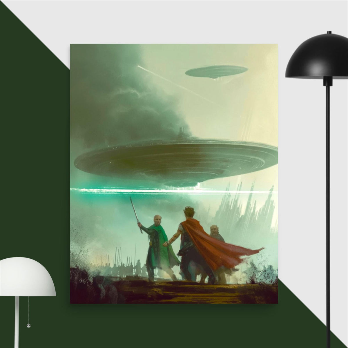 Stand Before the Leviathan - Photo paper poster - BBairt