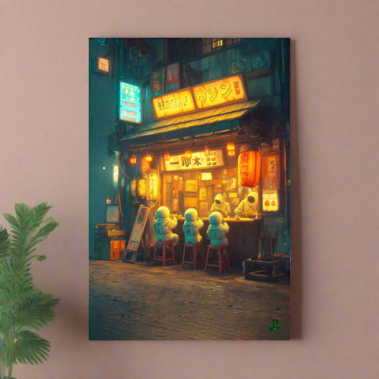 Starlit Noodles – Photo Paper Poster - BBairt