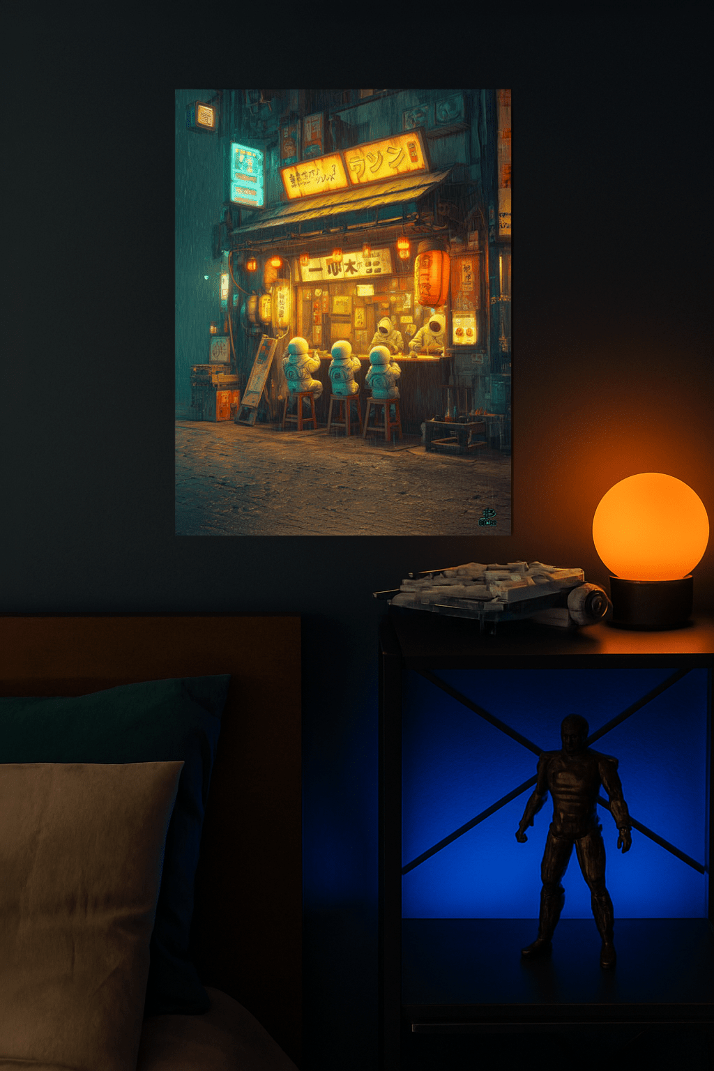 Starlit Noodles – Photo Paper Poster - BBairt