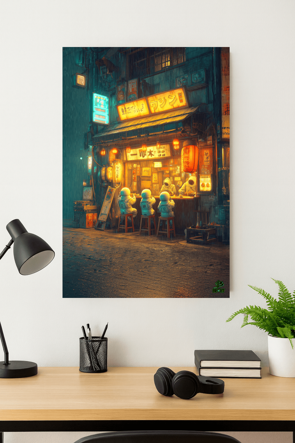 Starlit Noodles – Photo Paper Poster - BBairt