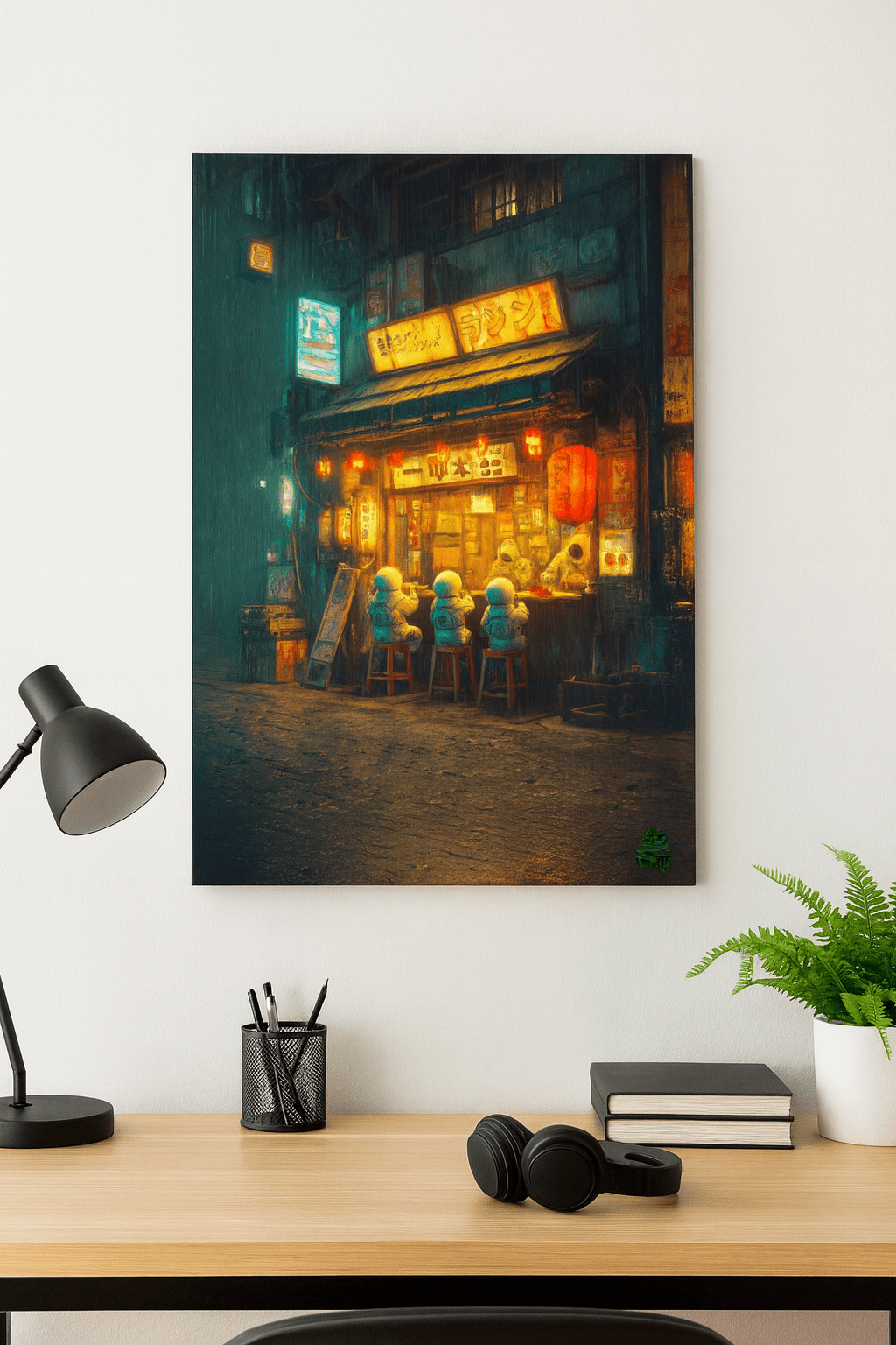Starlit Noodles – Photo Paper Poster - BBairt