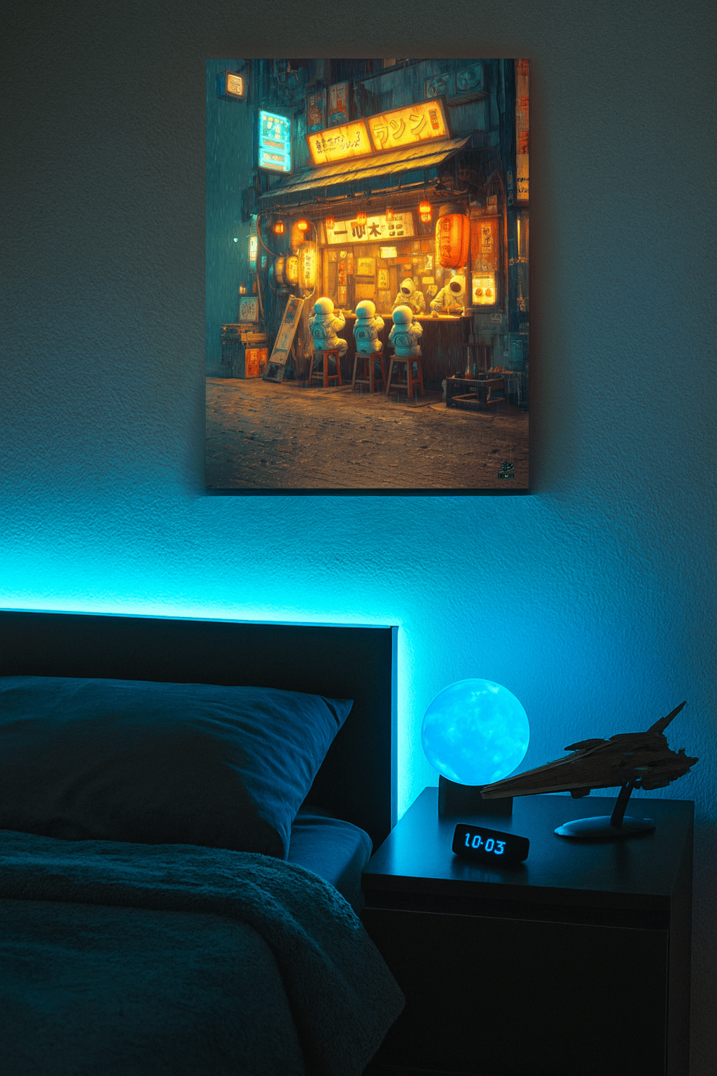 Starlit Noodles – Photo Paper Poster - BBairt