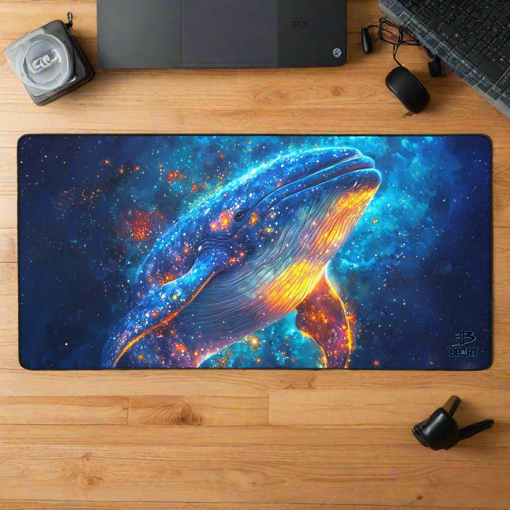 Stellar Whale – Desk Mat - BBairt