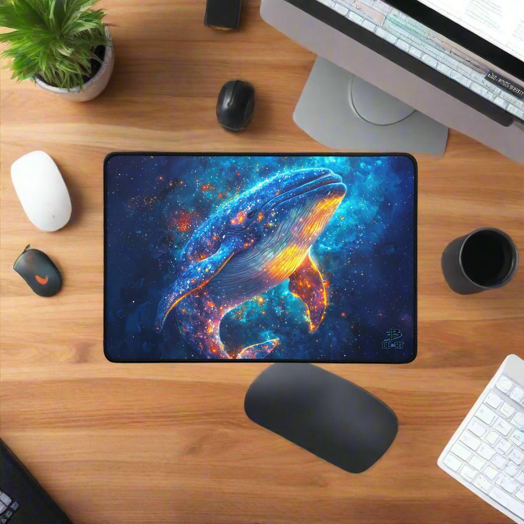 Stellar Whale – Desk Mat - BBairt