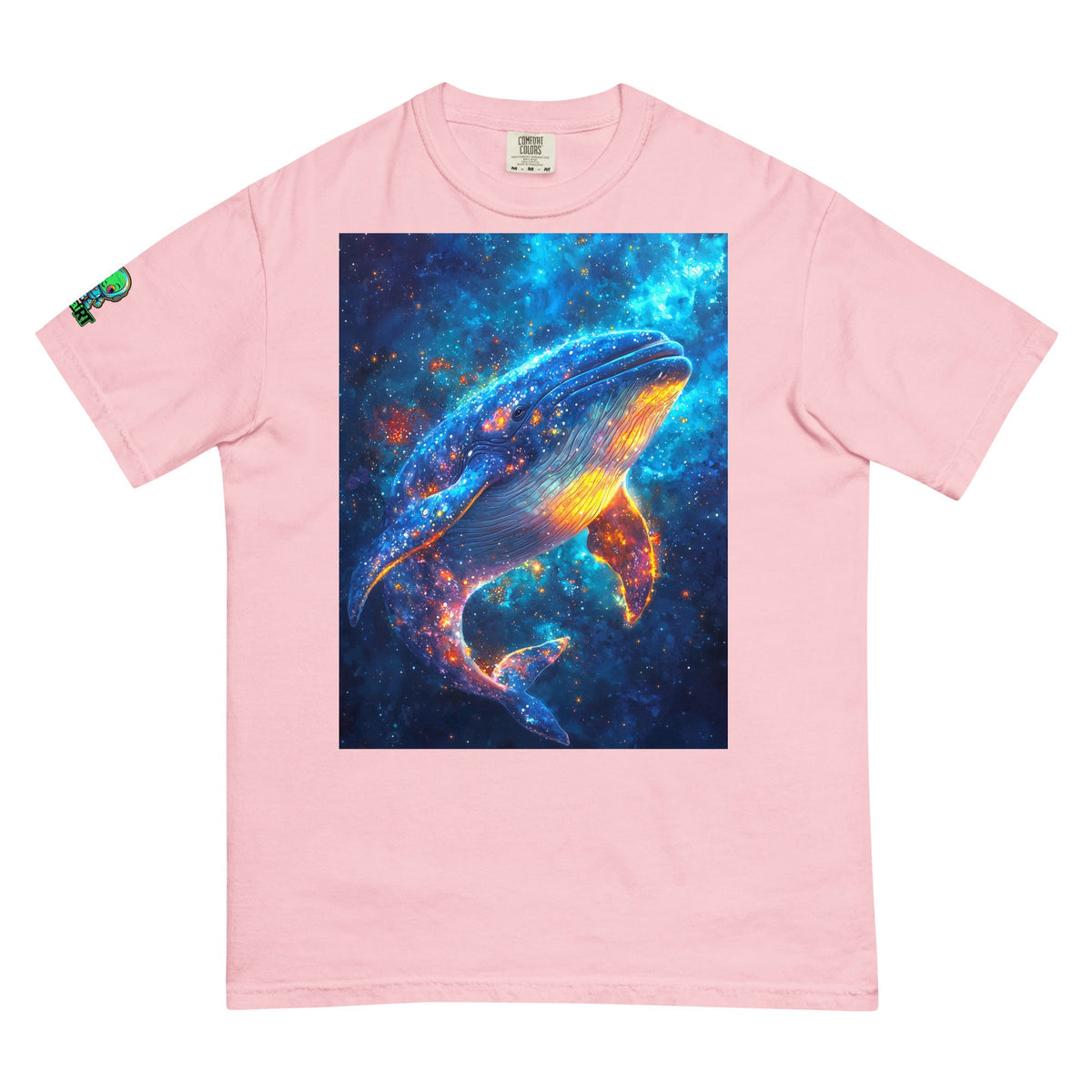 Stellar Whale - Unisex garment - dyed heavyweight t-shirt - BBairt