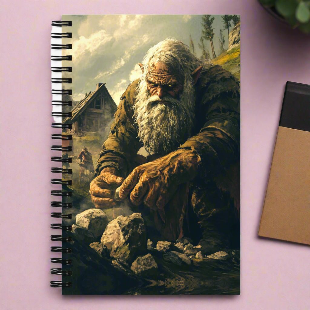 Stonebreaker’s Resolve Spiral Notebook - Mythic Jheyz Collection - BBairt