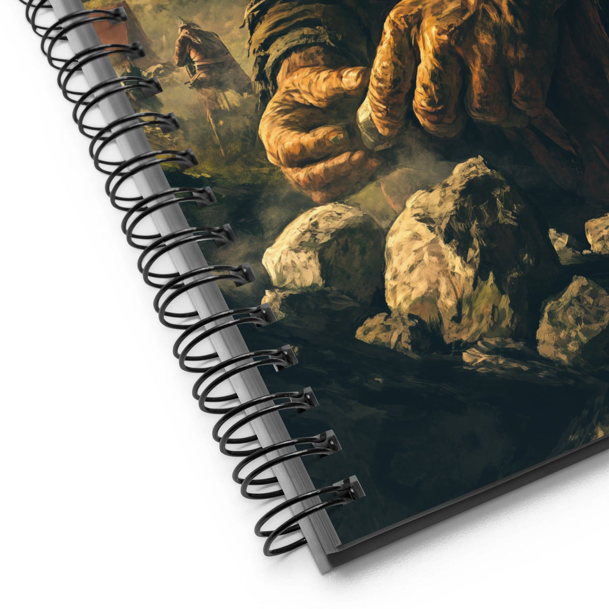 Stonebreaker’s Resolve Spiral Notebook - Mythic Jheyz Collection - BBairt