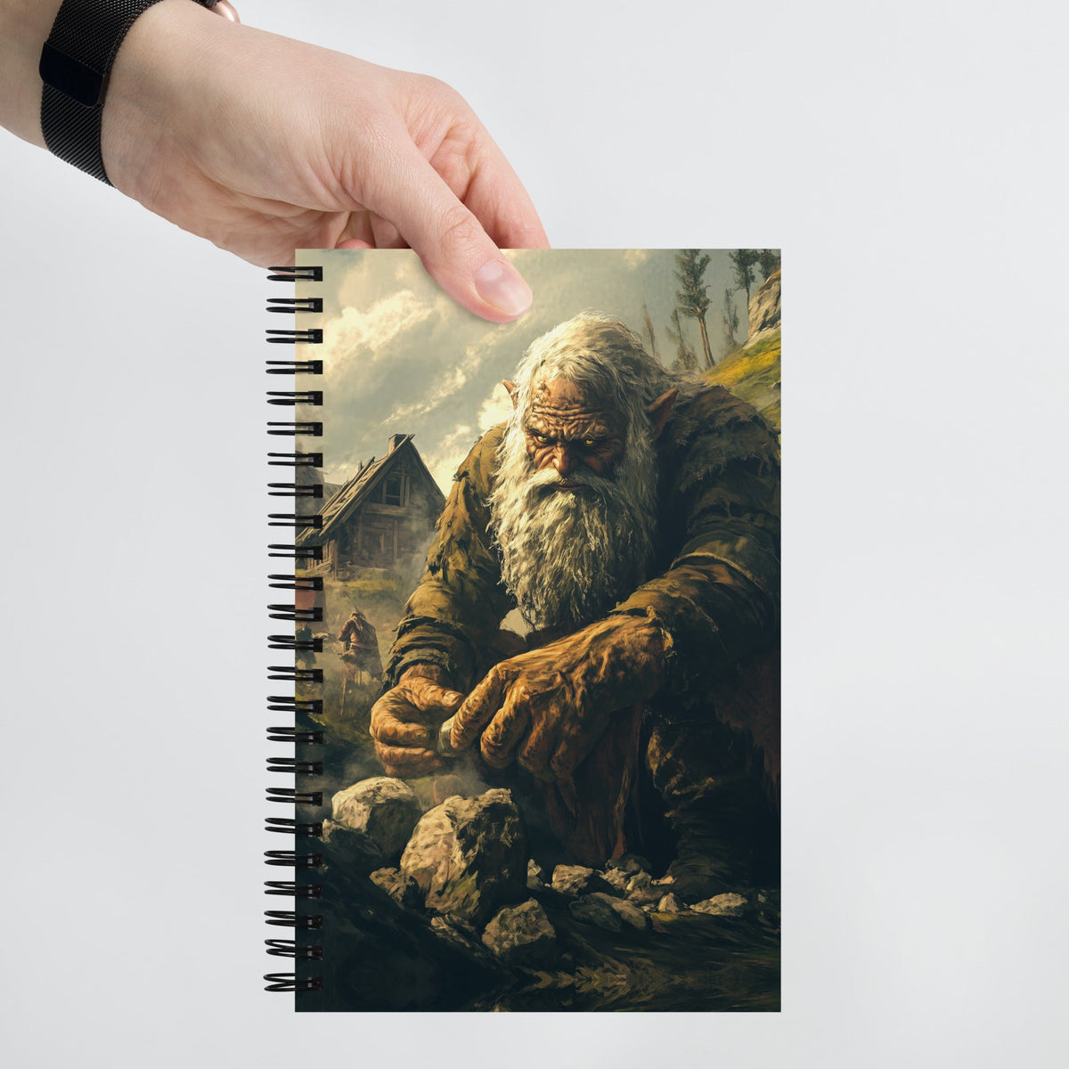 Stonebreaker’s Resolve Spiral Notebook - Mythic Jheyz Collection - BBairt