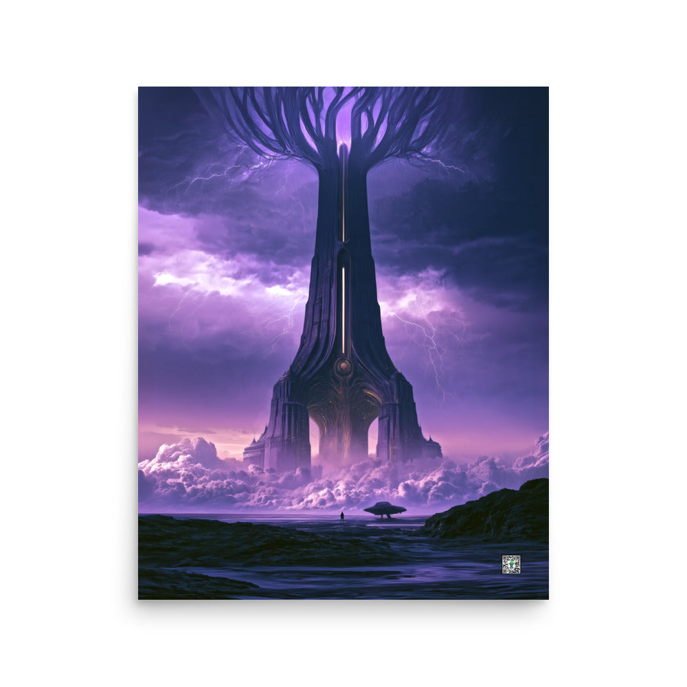 The Storm Harvester by BBairt — unframed 16 × 20 inch photo paper poster
