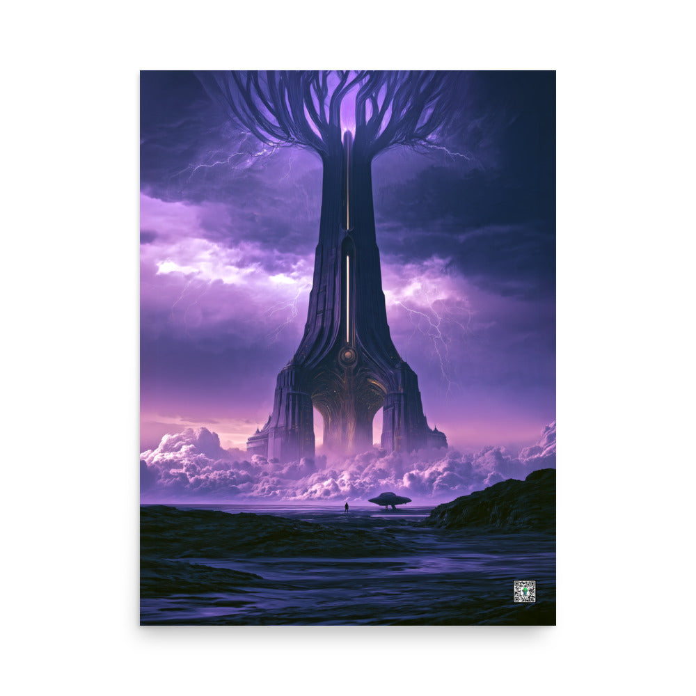 The Storm Harvester by BBairt — unframed 18 × 24 inch photo paper poster