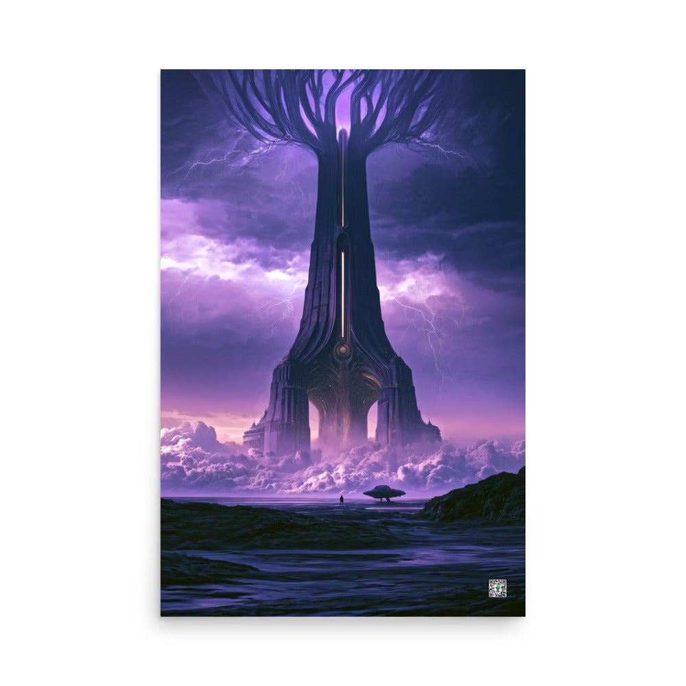 The Storm Harvester by BBairt — unframed 24 × 36 inch photo paper poster