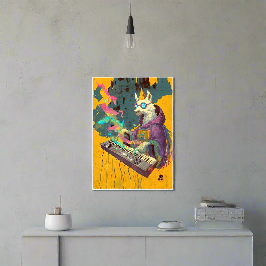 Synthbound Sage – Photo Paper Poster - BBairt