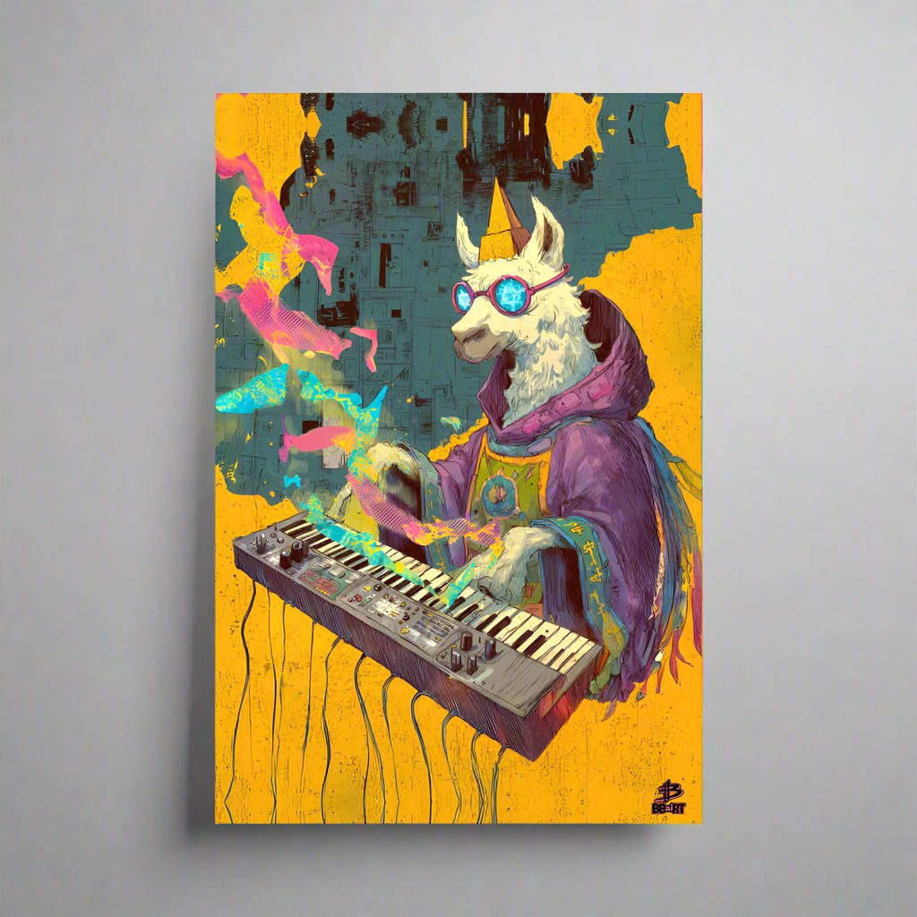 Synthbound Sage – Photo Paper Poster - BBairt