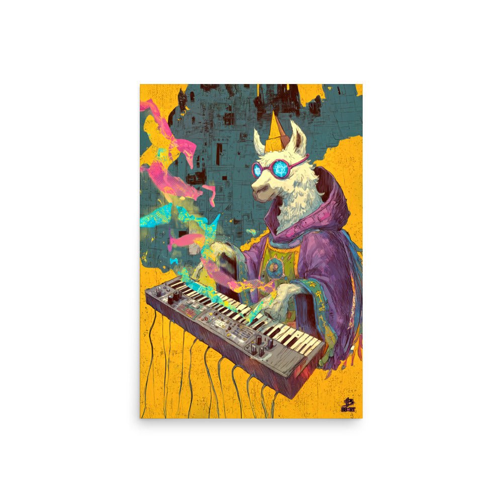 Synthbound Sage – Photo Paper Poster - BBairt