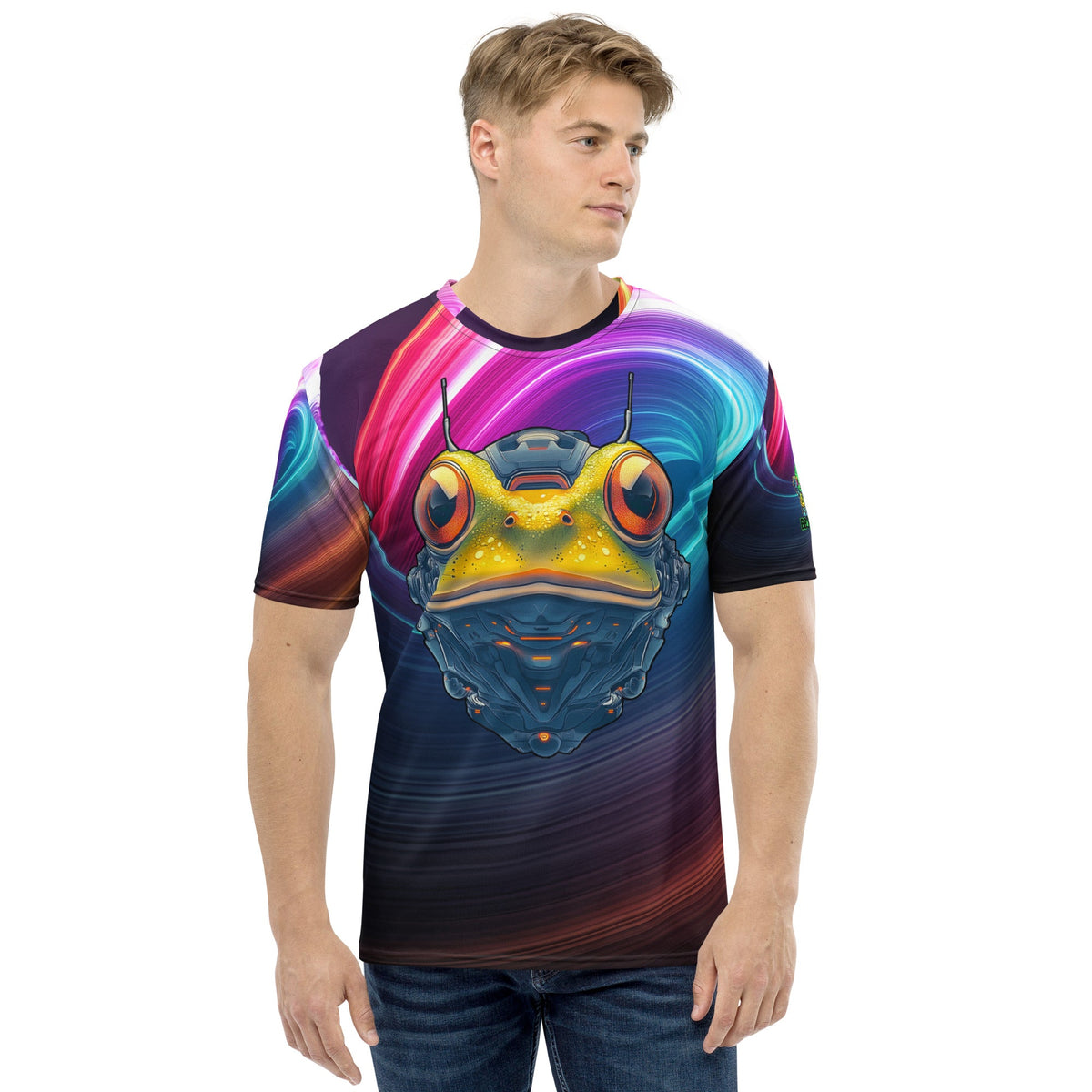 Techno Toad - Men's All - Over Print t-shirt - BBairt