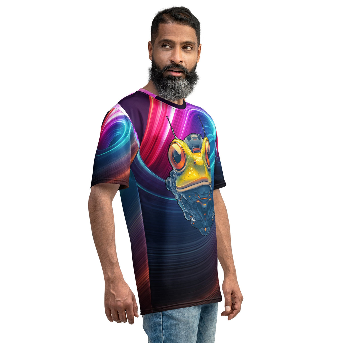 Techno Toad - Men's All - Over Print t-shirt - BBairt