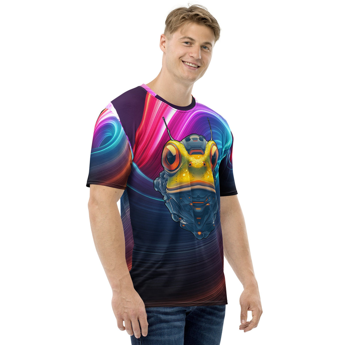 Techno Toad - Men's All - Over Print t-shirt - BBairt