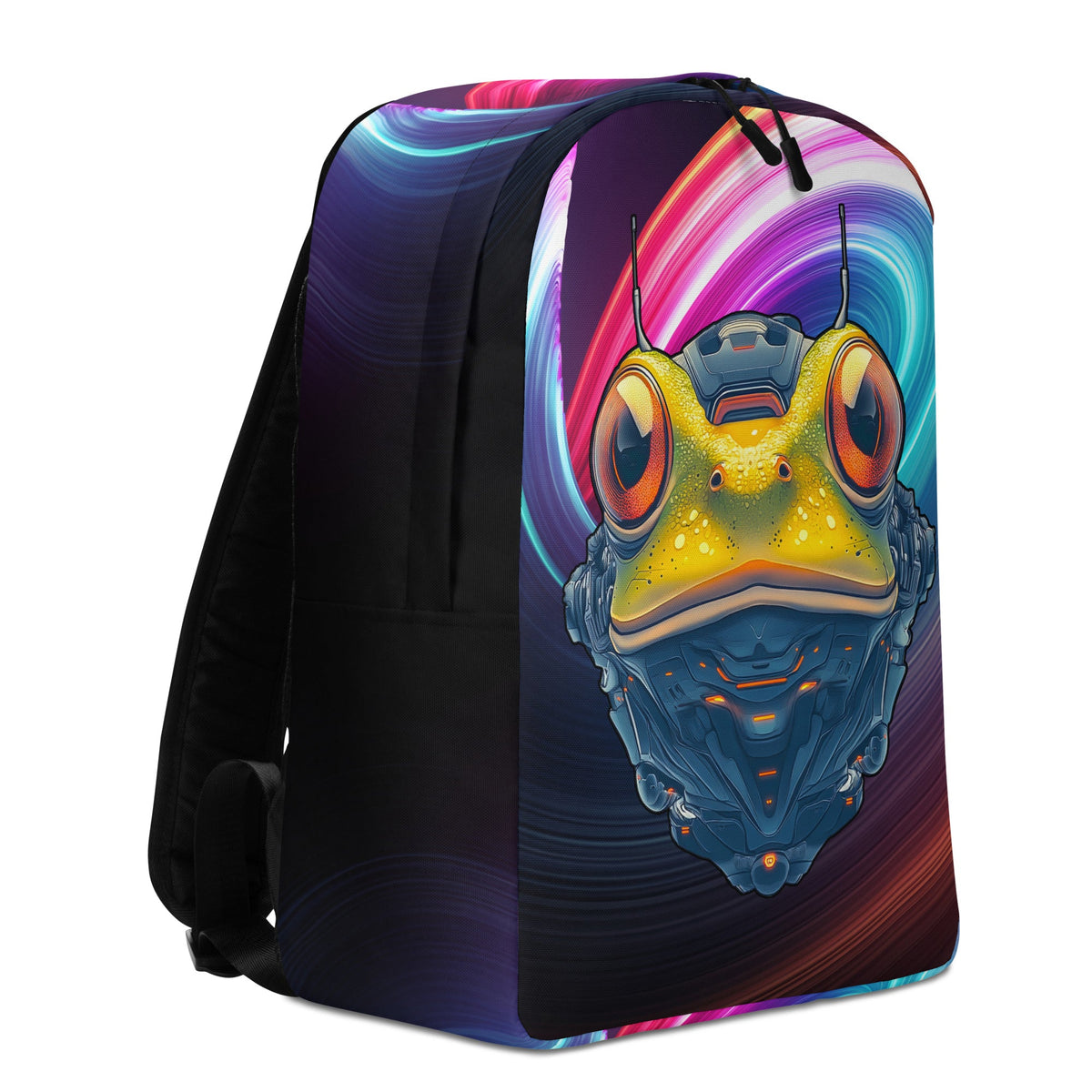 Techno Toad - Minimalist Backpack - BBairt