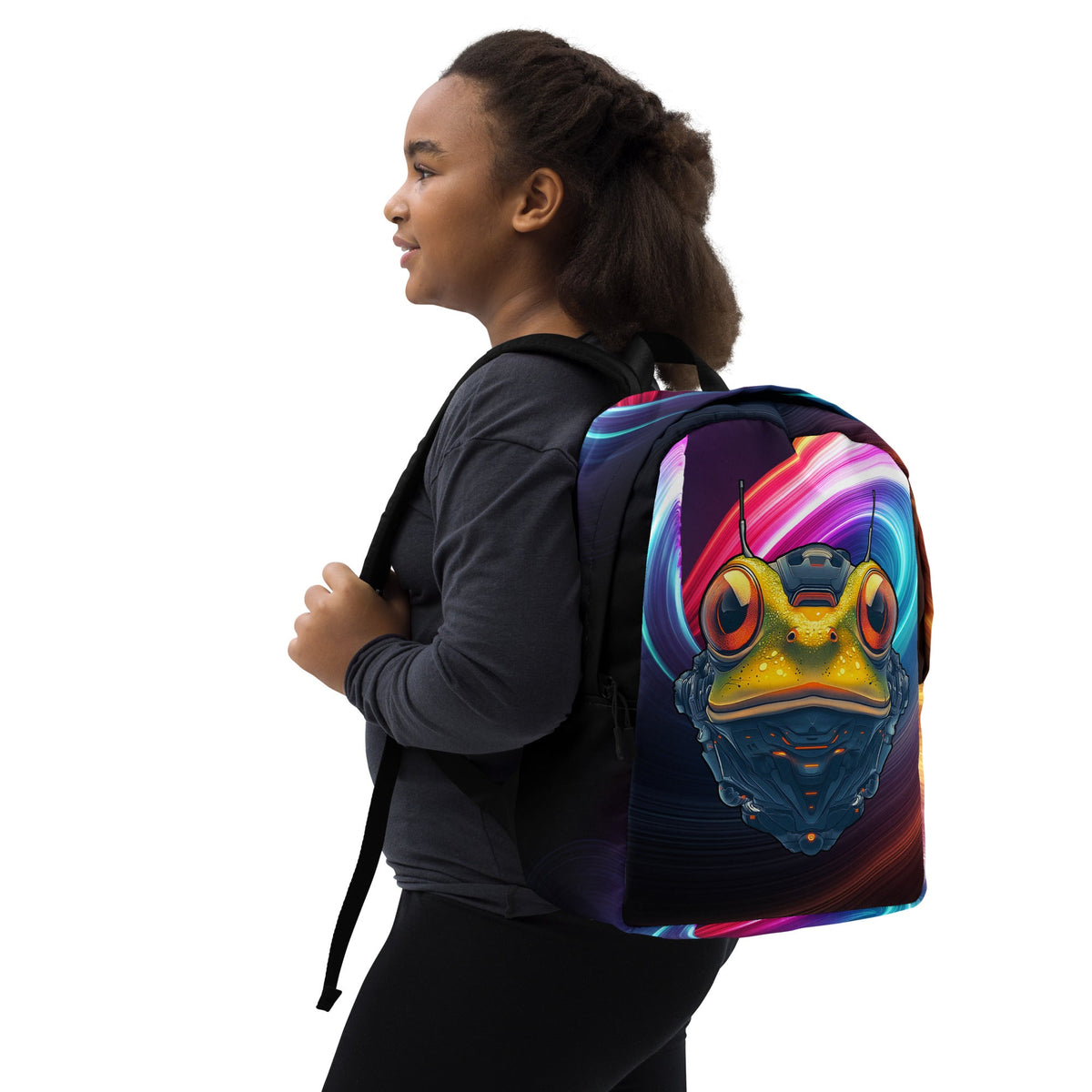 Techno Toad - Minimalist Backpack - BBairt