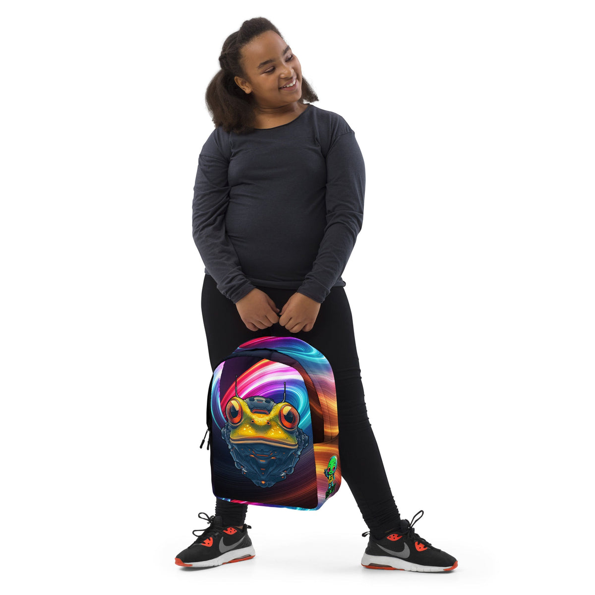 Techno Toad - Minimalist Backpack - BBairt