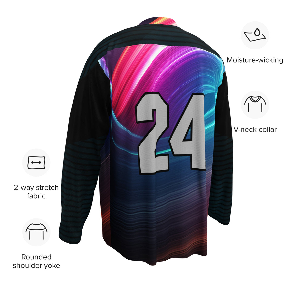 Techno Toad - Recycled hockey fan jersey - BBairt