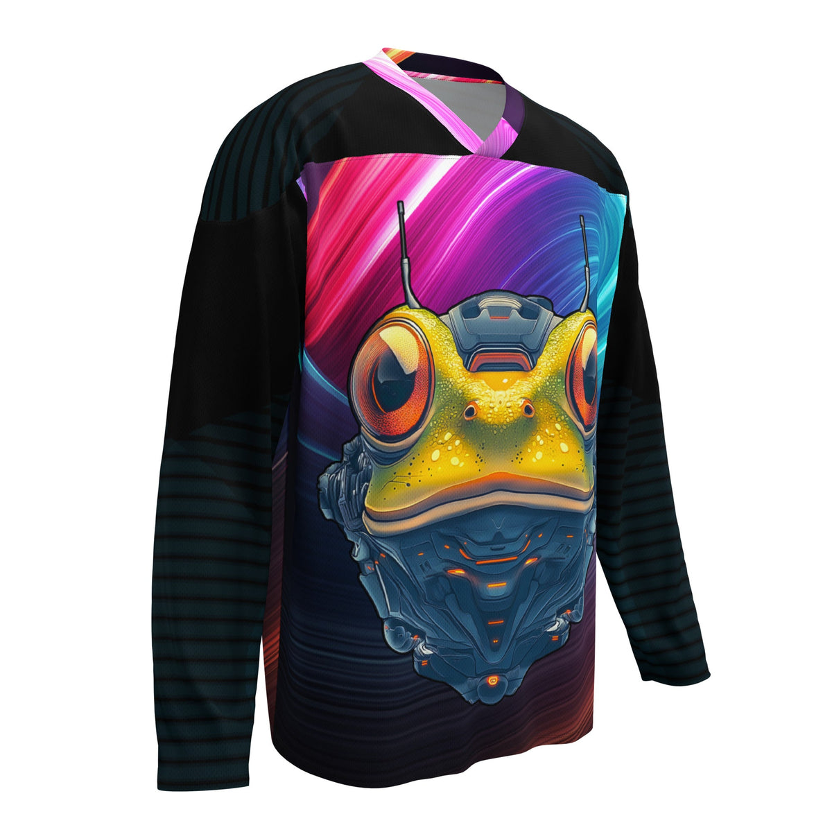 Techno Toad - Recycled hockey fan jersey - BBairt