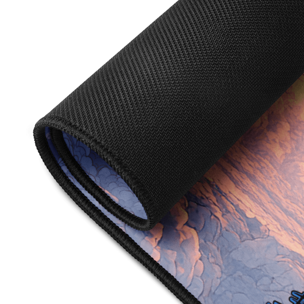 Temple of the Skyward Gate Desk Mat from BBairt
