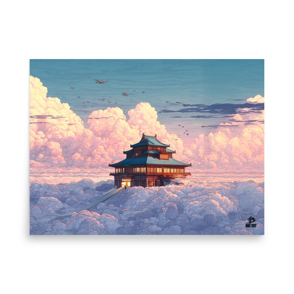 Temple of the Skyward Gate – Photo Paper Poster - BBairt