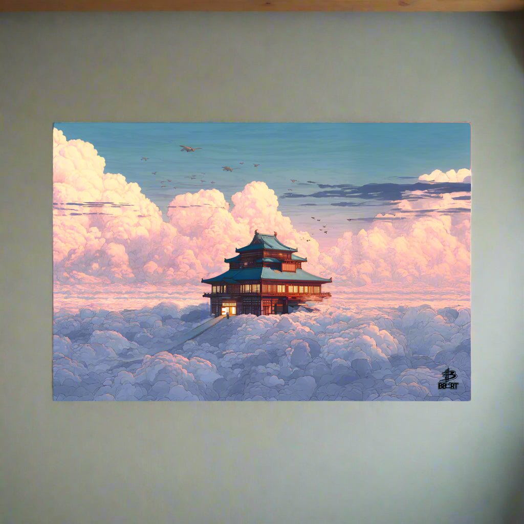 Temple of the Skyward Gate – Photo Paper Poster - BBairt