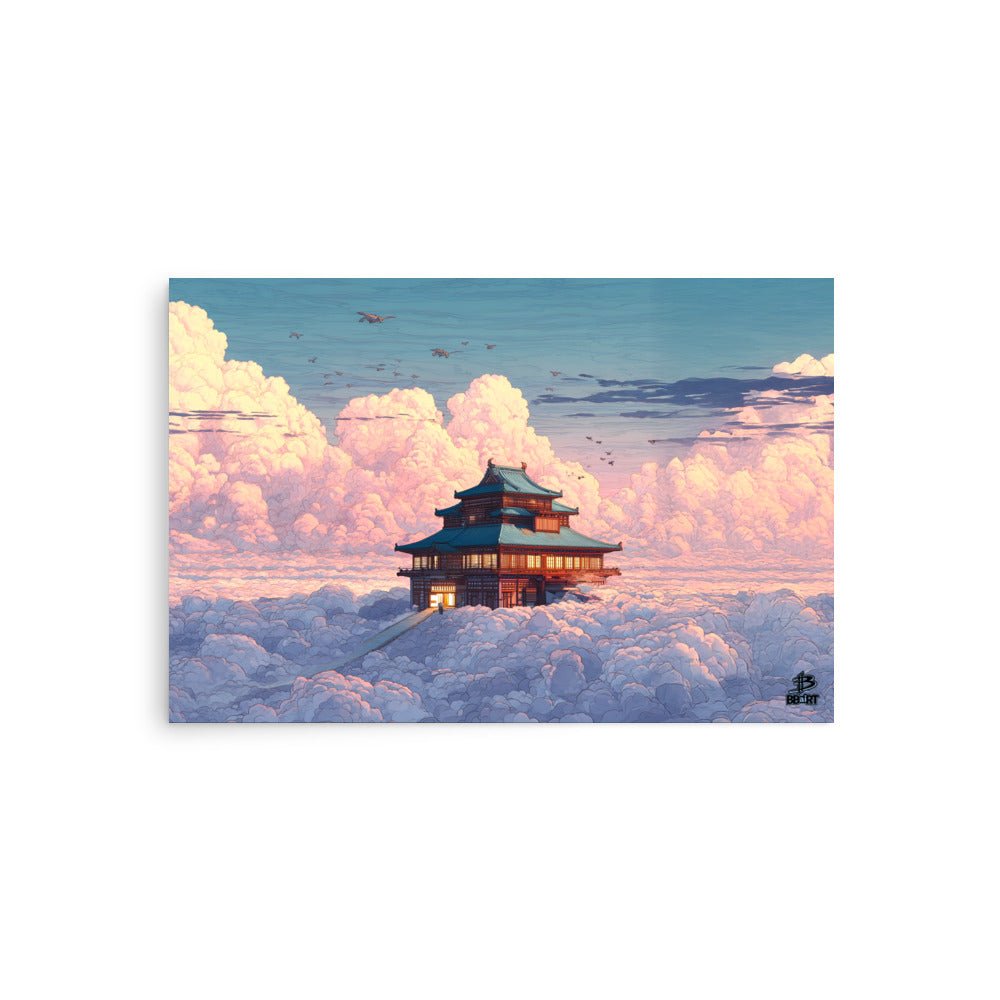 Temple of the Skyward Gate – Photo Paper Poster - BBairt