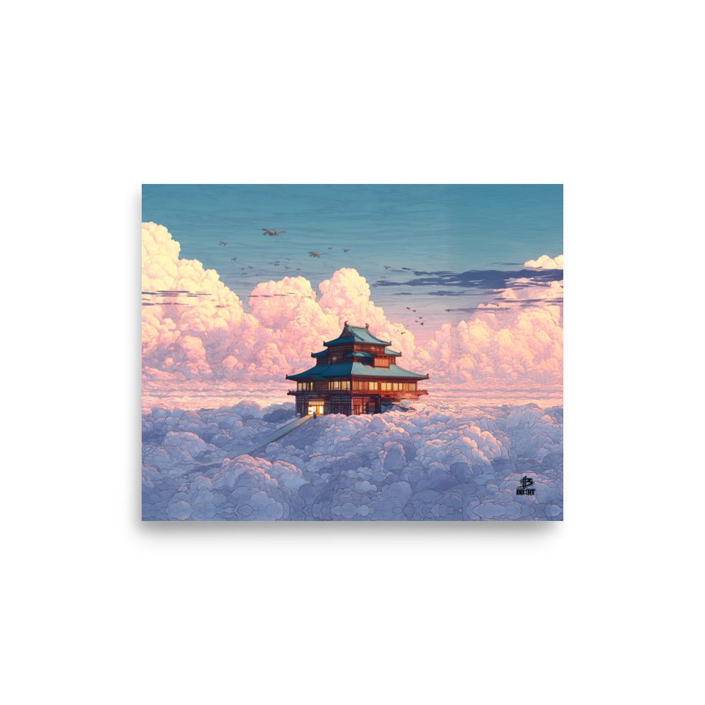 Temple of the Skyward Gate – Photo Paper Poster - BBairt