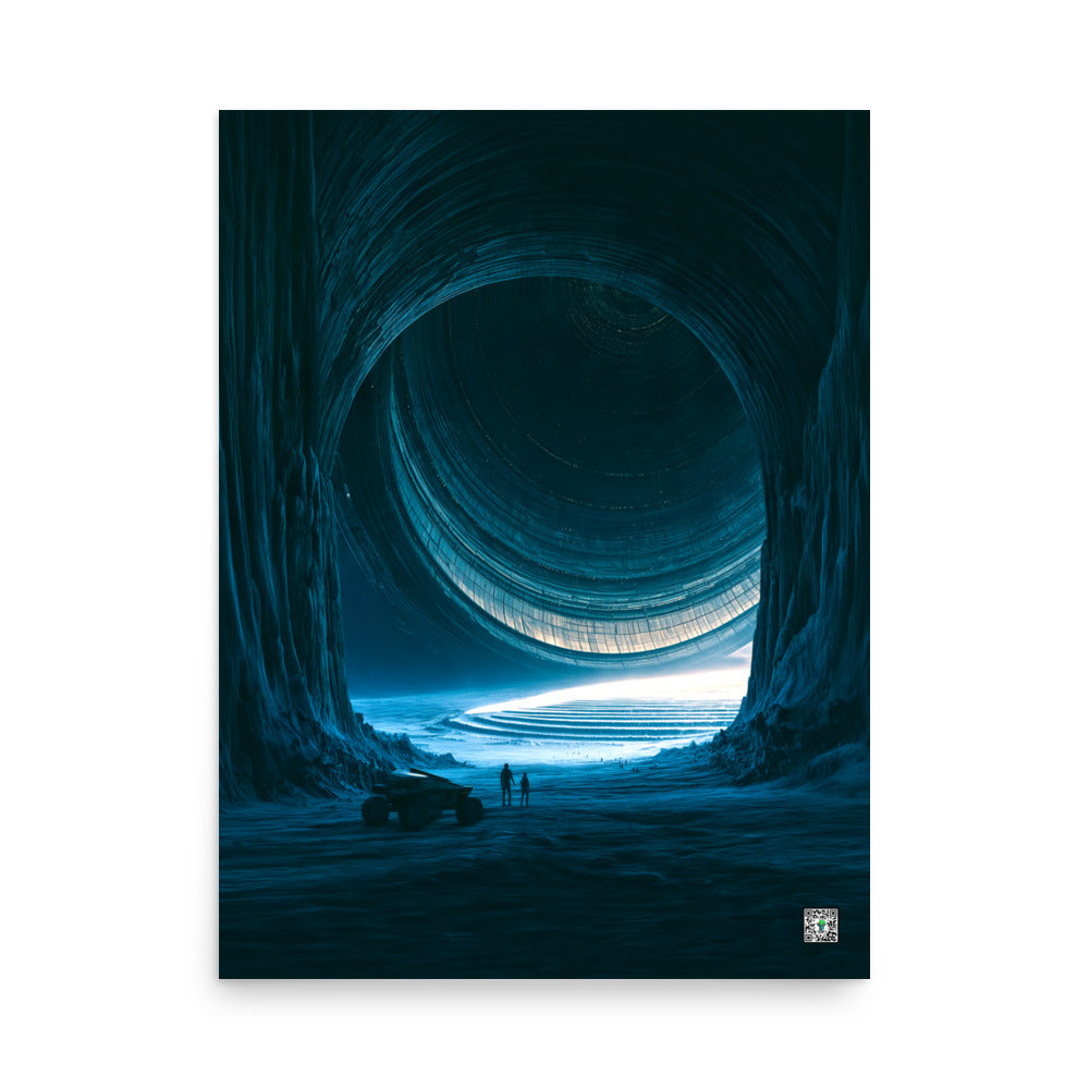 The Aperture by BBairt — unframed 18 × 24 inch photo paper poster