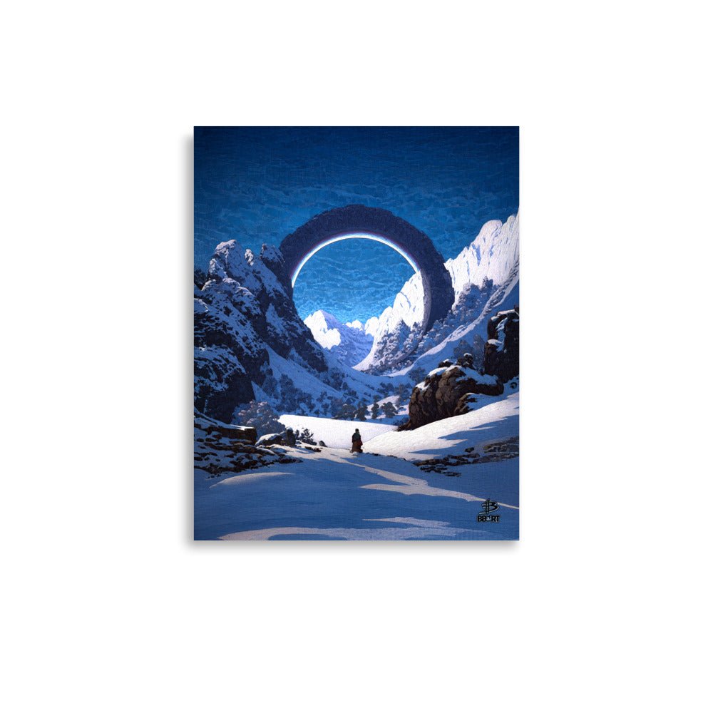 The Arc of Kōri Pass – Photo Paper Poster - BBairt