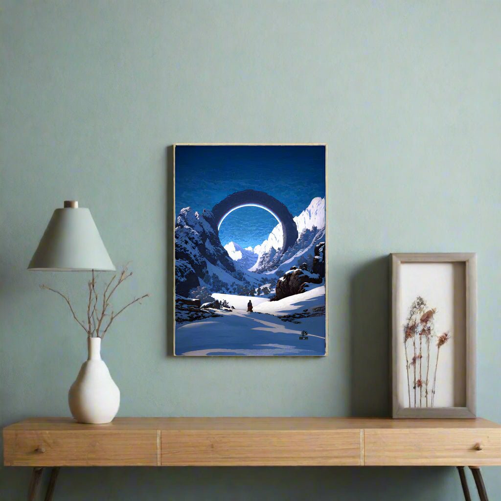 The Arc of Kōri Pass – Photo Paper Poster - BBairt