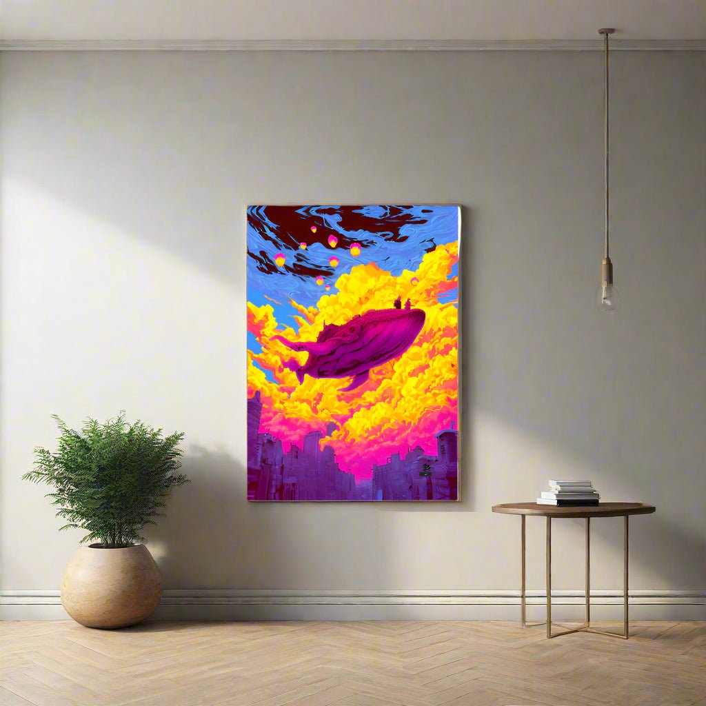 The Dreamwhale – Photo Paper Poster - BBairt