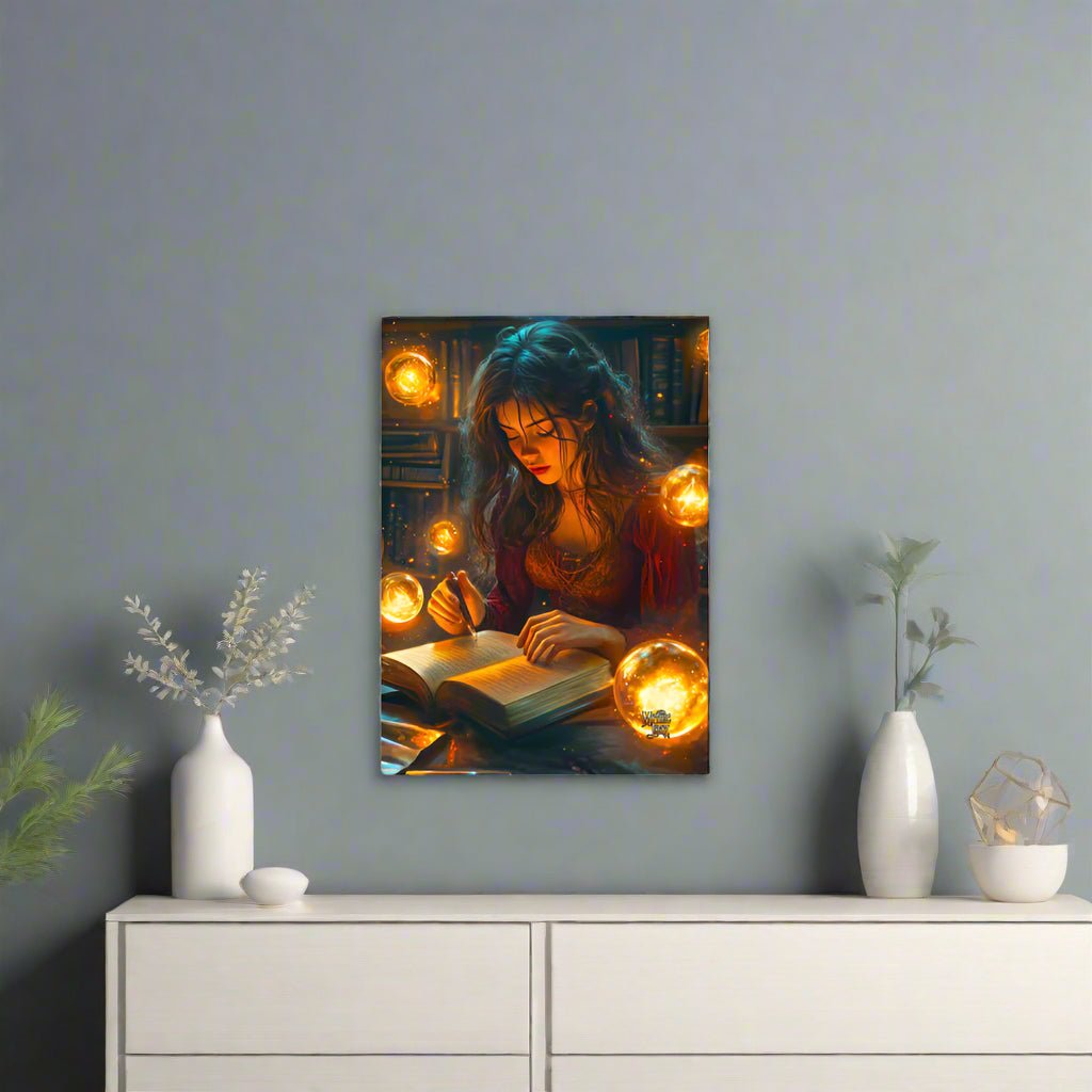 The Enchantress's Study Photo Paper Poster - Mythic Jheyz Collection - BBairt