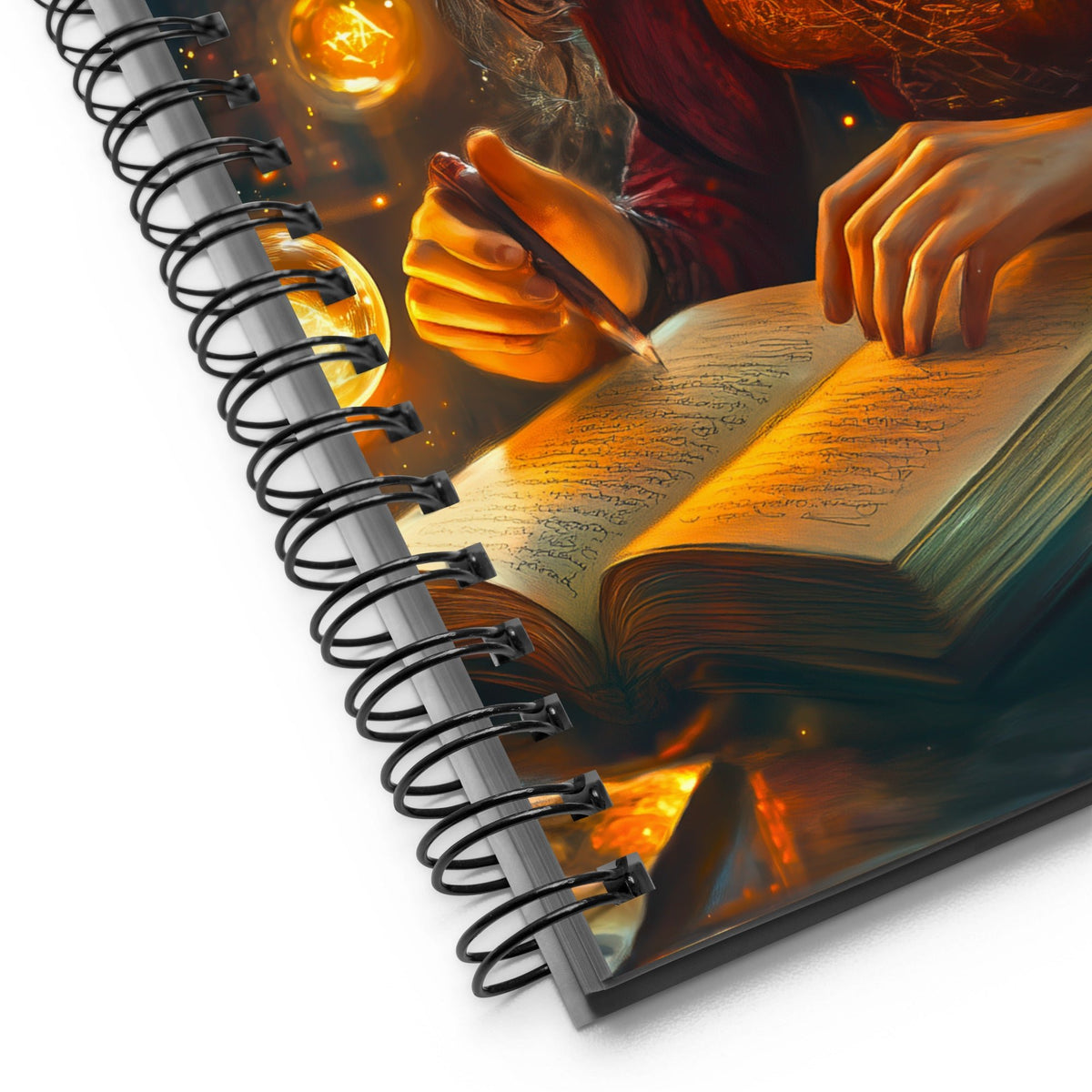 The Enchantress’s Study Spiral Notebook - Mythic Jheyz Collection - BBairt