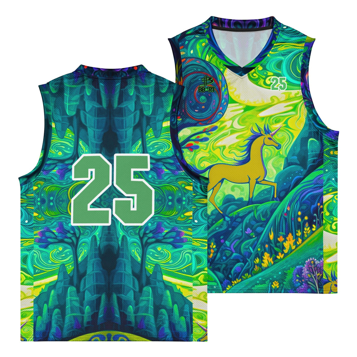 The Golden Wanderer – Premium Basketball Jersey - BBairt
