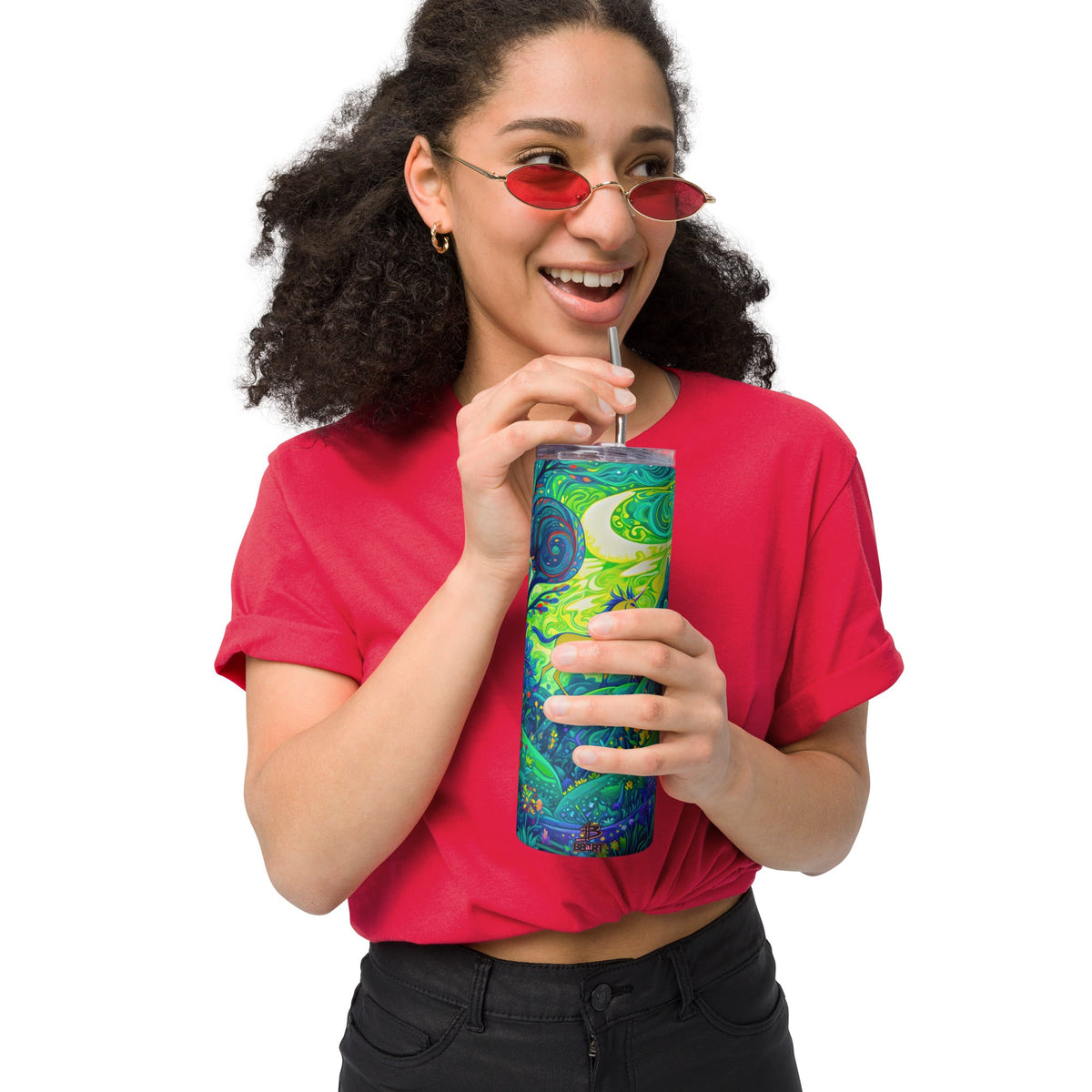 The Golden Wanderer - Stainless Steel Tumbler - BBairt
