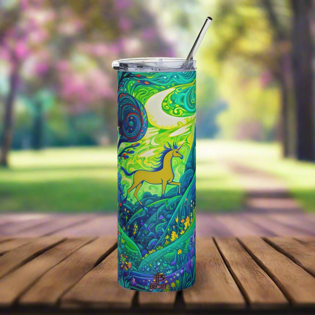 The Golden Wanderer - Stainless Steel Tumbler - BBairt