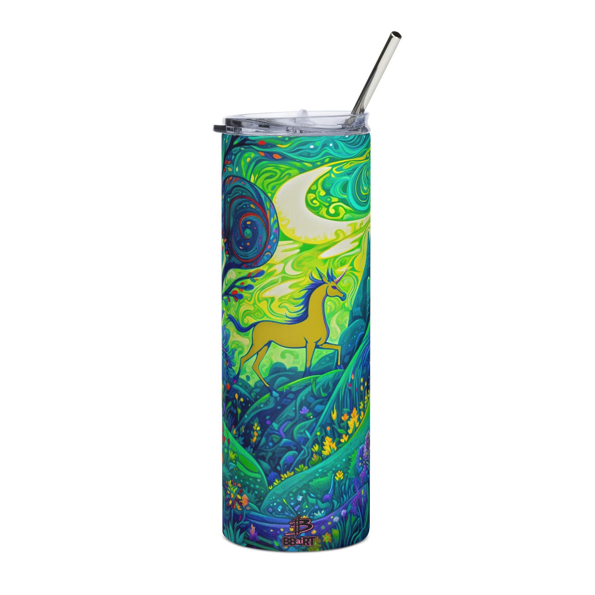 The Golden Wanderer - Stainless Steel Tumbler - BBairt