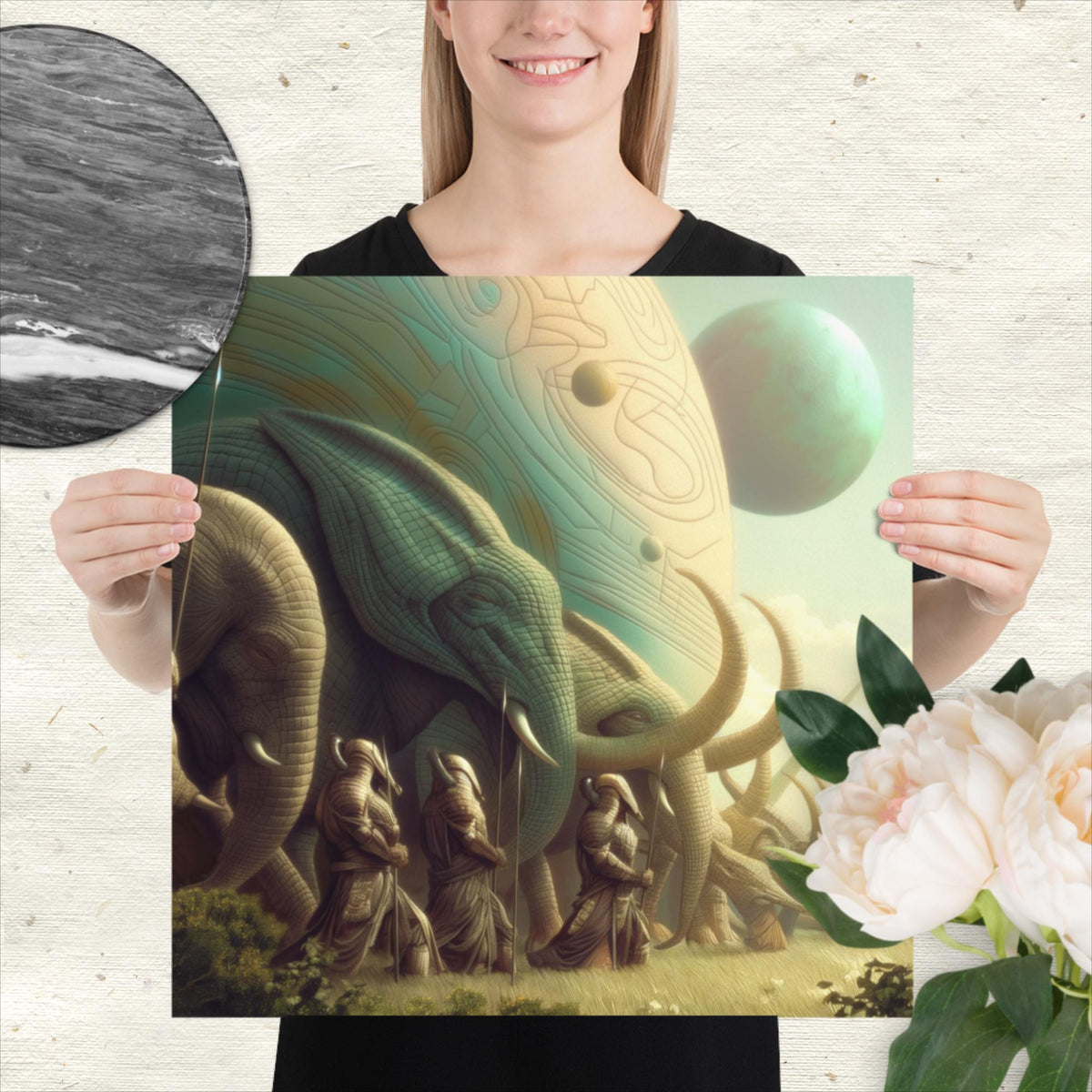 The Goliaths' Meadow March - Photo paper poster - BBairt
