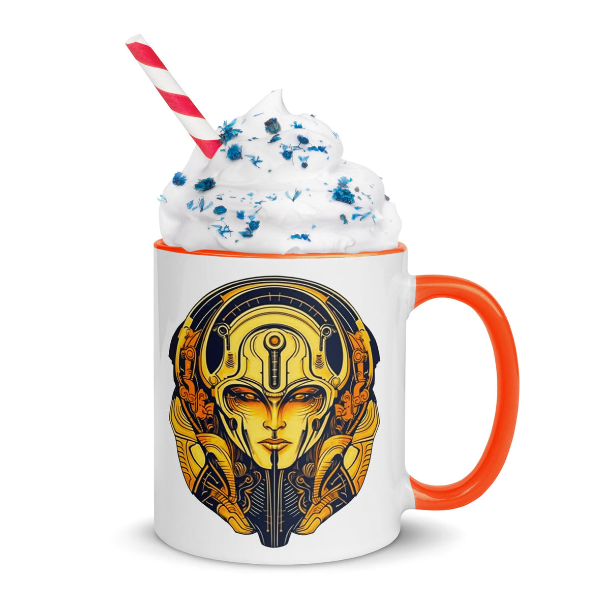 The Guardian's Mask: Alloyra - Mug with Color Inside - BBairt