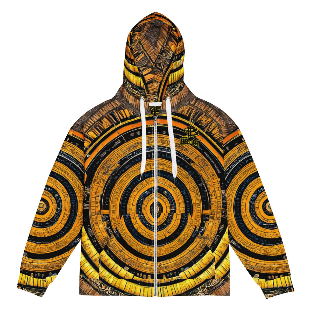 The Guardian's Mask: Alloyra - Unisex All - Over Print Zip Hoodie - BBairt